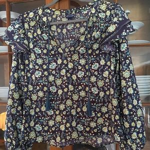Scoop Floral Blouse